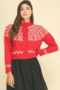 Colette Sweater - Red