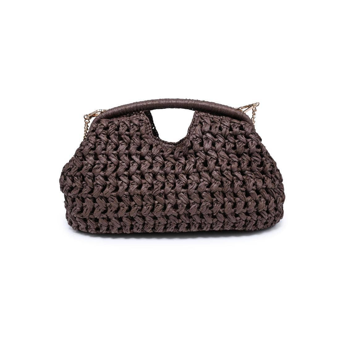 Abigail Crossbody - Chocolate-Hand In Pocket