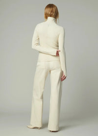 Joe's Jeans The Palmer Turtleneck - Milk-Hand In Pocket