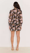MINKPINK Willow Belted Mini Dress- Floral-Hand In Pocket