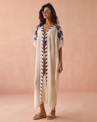Omika Blanca Kimono - Adra Marlin-Hand In Pocket