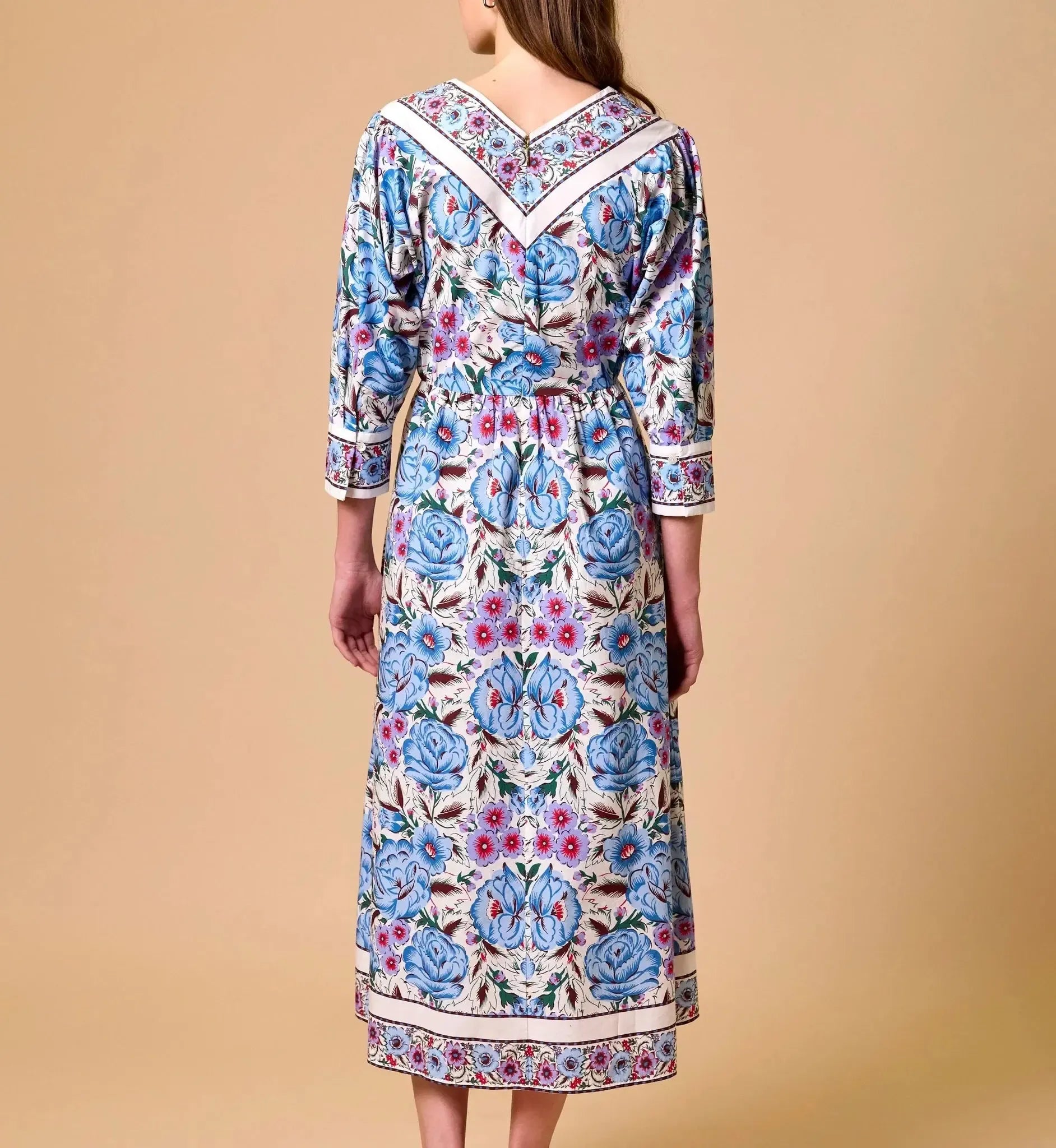 Cleobella Blanche Midi Dress- Fluora-Hand In Pocket