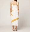 Cleobella Brie Midi Dress- Ivory-Hand In Pocket