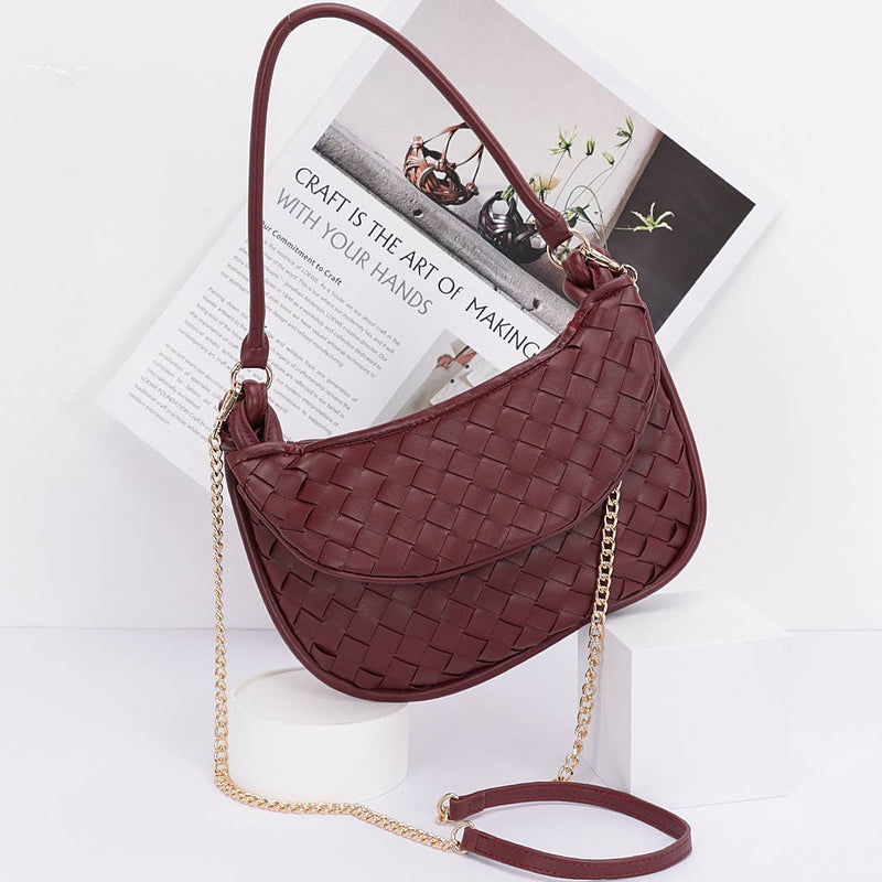 Harber Double Hobo Bag: BUR-Hand In Pocket
