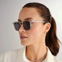 Le Specs No Biggie - Pewter-Hand In Pocket