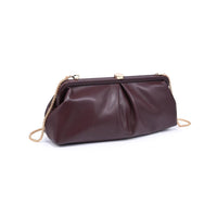 Kit Crossbody: Burgundy-Hand In Pocket