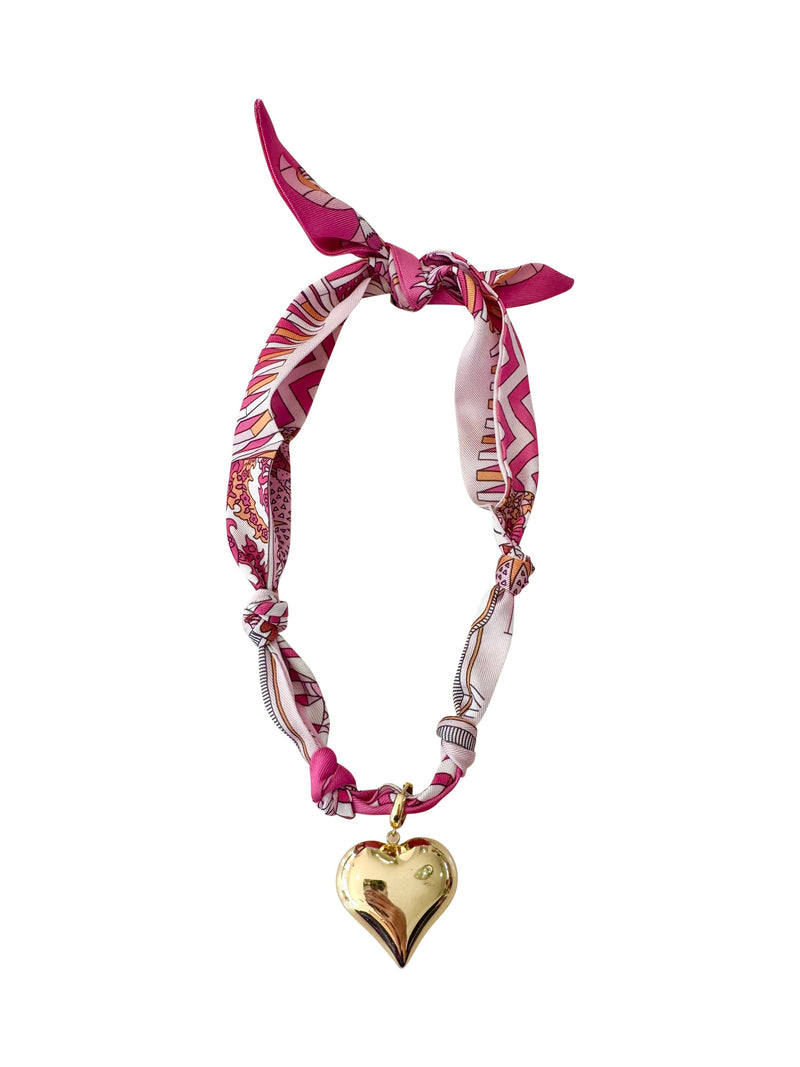 Cassidy Scarf Necklace-Hand In Pocket
