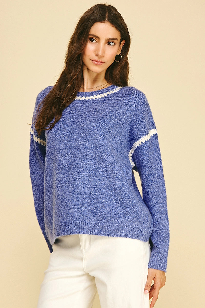 Bonnie Sweater - Blue