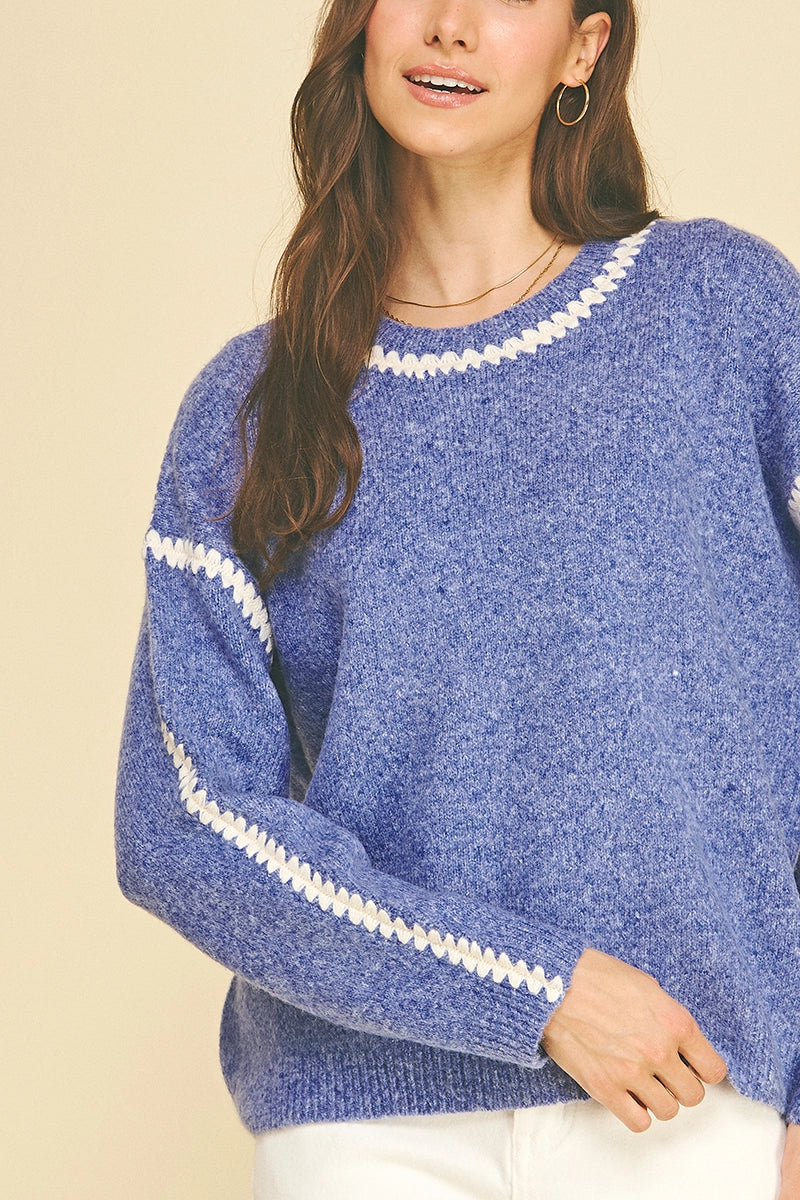 Bonnie Sweater - Blue