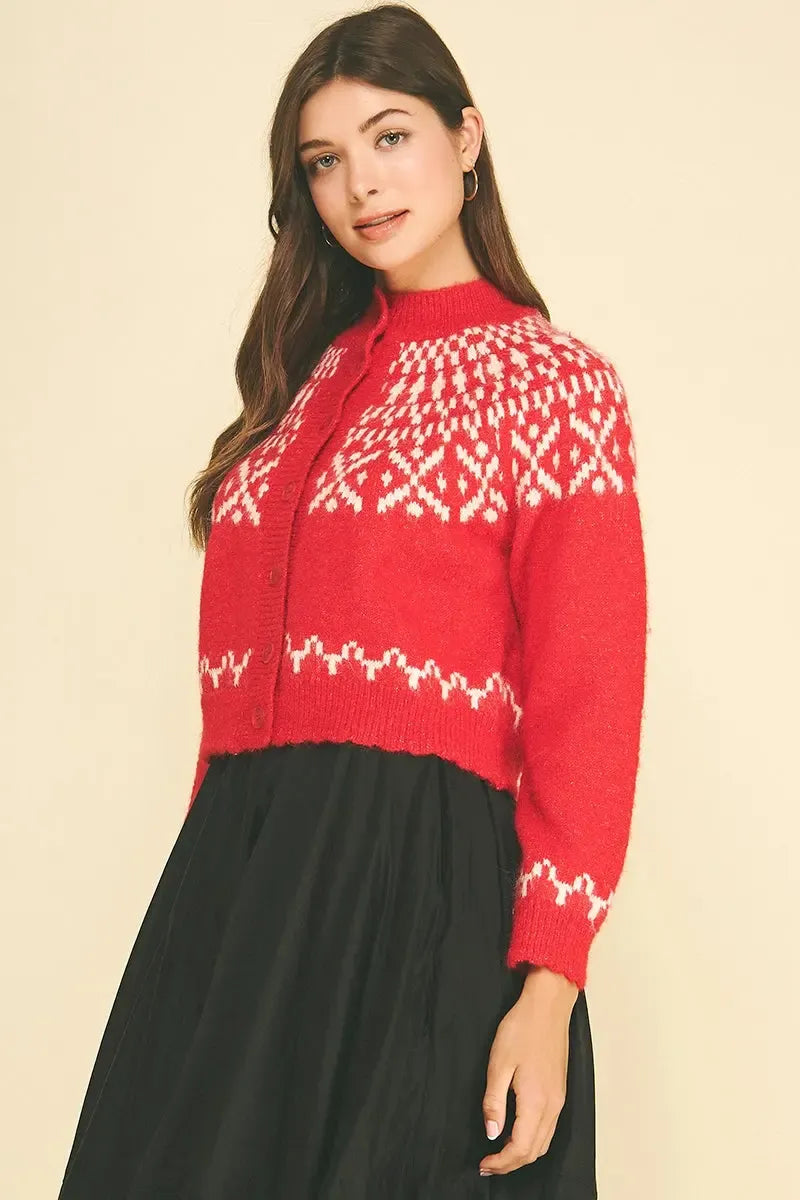 Colette Sweater - Red