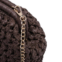 Abigail Crossbody - Chocolate-Hand In Pocket