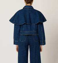 Cleobella Clarke Jacket- Dark Denim