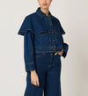Cleobella Clarke Jacket- Dark Denim