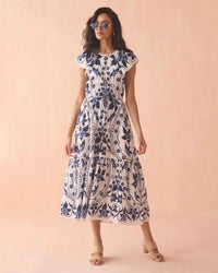 Omika Cora Midi - Ceci Bluestone-Hand In Pocket