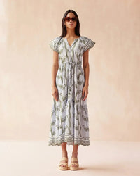 Omika Cora Midi- Vani Dew-Hand In Pocket
