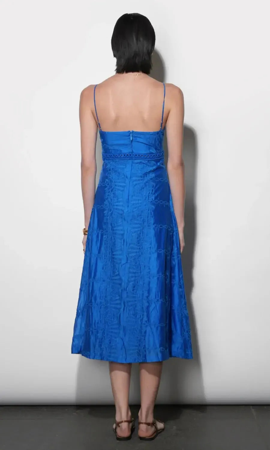 Greylin Abigail Midi Dress - Jelly Blue