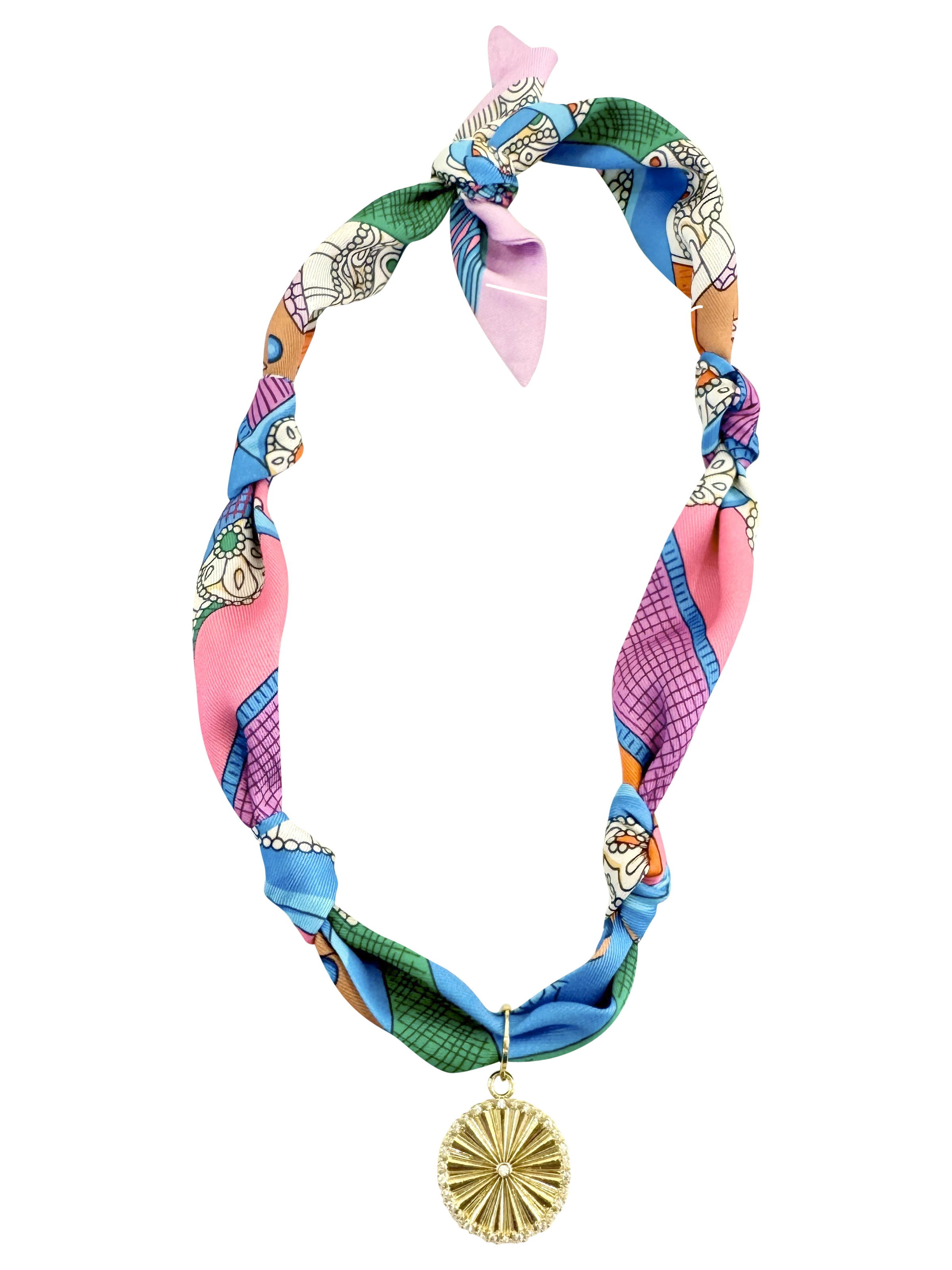 Cabo Scarf Necklace-Hand In Pocket