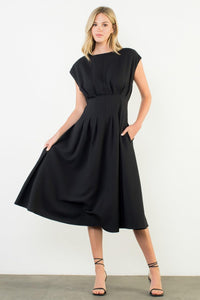 THML Tiffany Dress - Black-Hand In Pocket