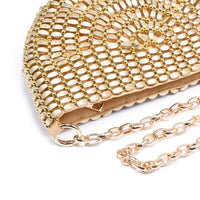 Rowan Evening Bag - Gold-Hand In Pocket