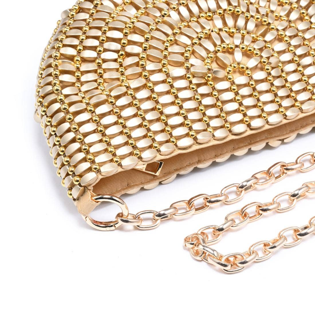 Rowan Evening Bag - Gold-Hand In Pocket