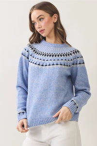 Maisie Sweater - Light Blue