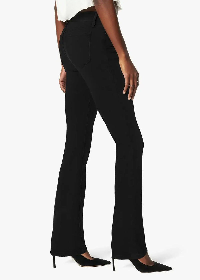 Joe's Jeans The Provocateur Petite Bootcut- Black-Hand In Pocket