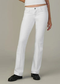 Joe's Jeans The Provocateur Petite Bootcut- White-Hand In Pocket