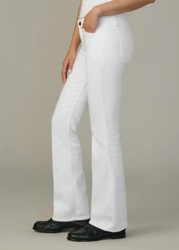 Joe's Jeans The Provocateur Petite Bootcut- White-Hand In Pocket