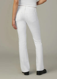 Joe's Jeans The Provocateur Petite Bootcut- White-Hand In Pocket