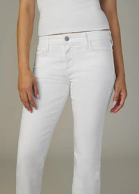 Joe's Jeans The Provocateur Petite Bootcut- White-Hand In Pocket