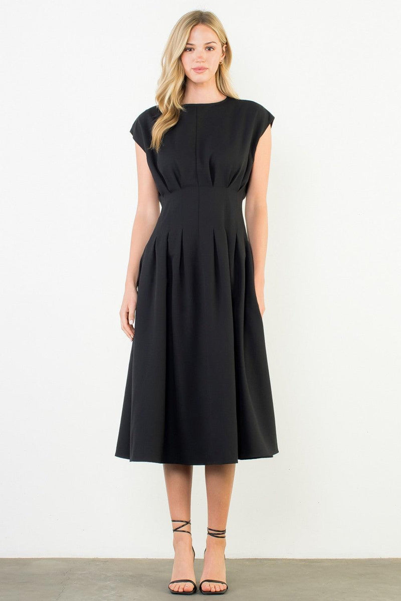 THML Tiffany Dress - Black-Hand In Pocket