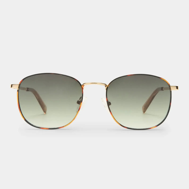 Le Specs Neptune Deux - Bright Gold/Tort-Hand In Pocket