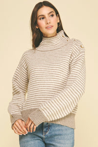 Fallon Sweater - Taupe