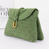 Boston Suede Crossbody bag: Green-Hand In Pocket