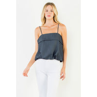 THML Caroline Top - Navy-Hand In Pocket