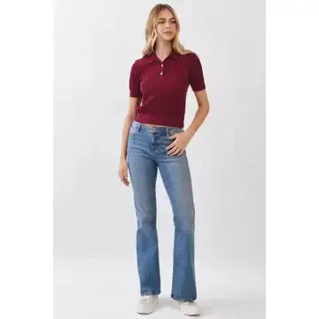 Hallie Sweater - Burgundy