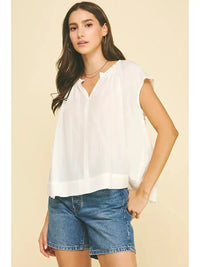 Palmer Top - White