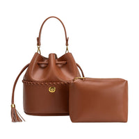 Janae Bag - Saddle-Hand In Pocket