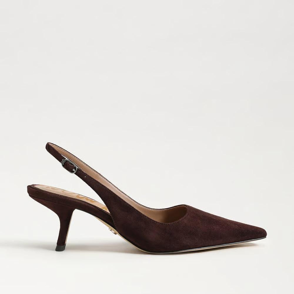 Sam Edelman Bianka Slingback Pump - Cafe Noir-Hand In Pocket