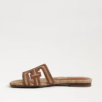 Sam Edelman Bay Raffia Sandal - Tawny/Tan-Hand In Pocket