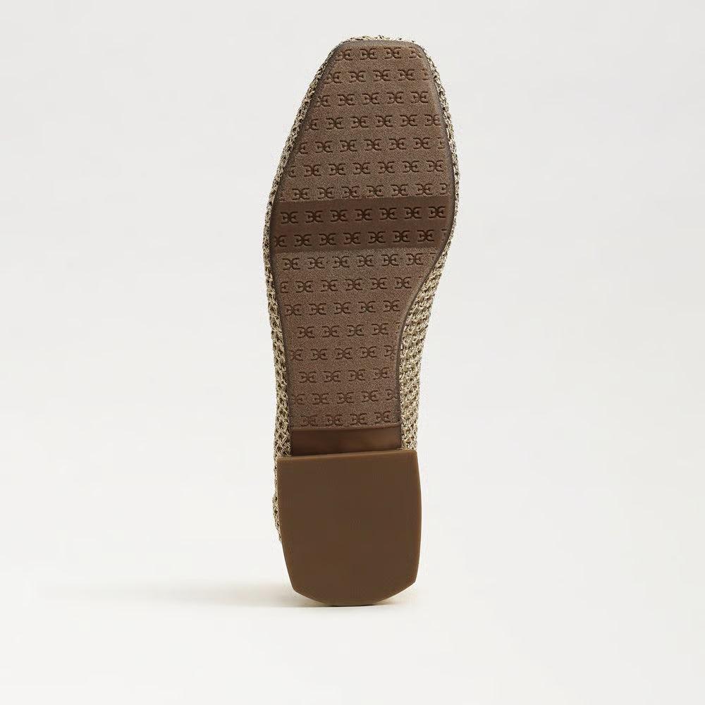 Sam Edelman Kasey Knit Weave Flat - Amber Gold