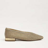 Sam Edelman Kasey Knit Weave Flat - Amber Gold
