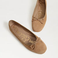 Sam Edelman Alie Suede Ballet Flat - Cyprus Tan