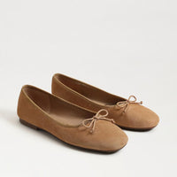 Sam Edelman Alie Suede Ballet Flat - Cyprus Tan