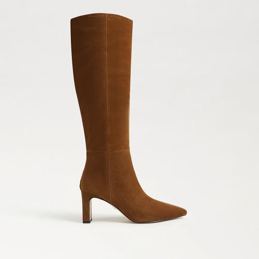 Sam Edelman Sylvia Knee High Boot - Warm Nutmeg Suede