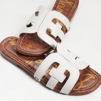 Sam Edelman Bay Sandal - White-Hand In Pocket
