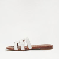 Sam Edelman Bay Sandal - White-Hand In Pocket