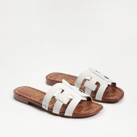 Sam Edelman Bay Sandal - White-Hand In Pocket