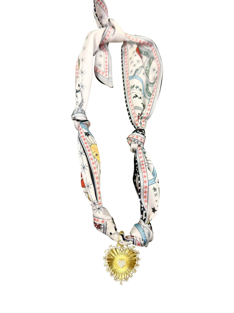 Kyra Scarf Necklace-Hand In Pocket