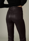 Joes Jeans The Callie Cropped Bootcut - Dk Chocolate-Hand In Pocket